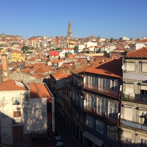 O Porto visto da Sé, esta manhã