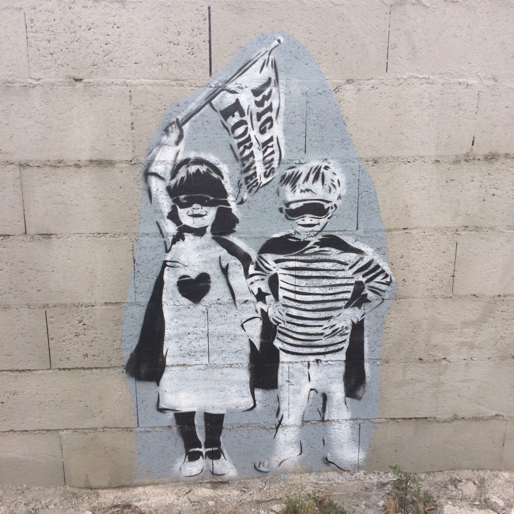 Big Kids For Ever Street Art Porto