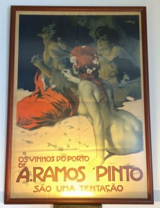 Cartaz Tentação De Santo Antão da Ramos Pinto