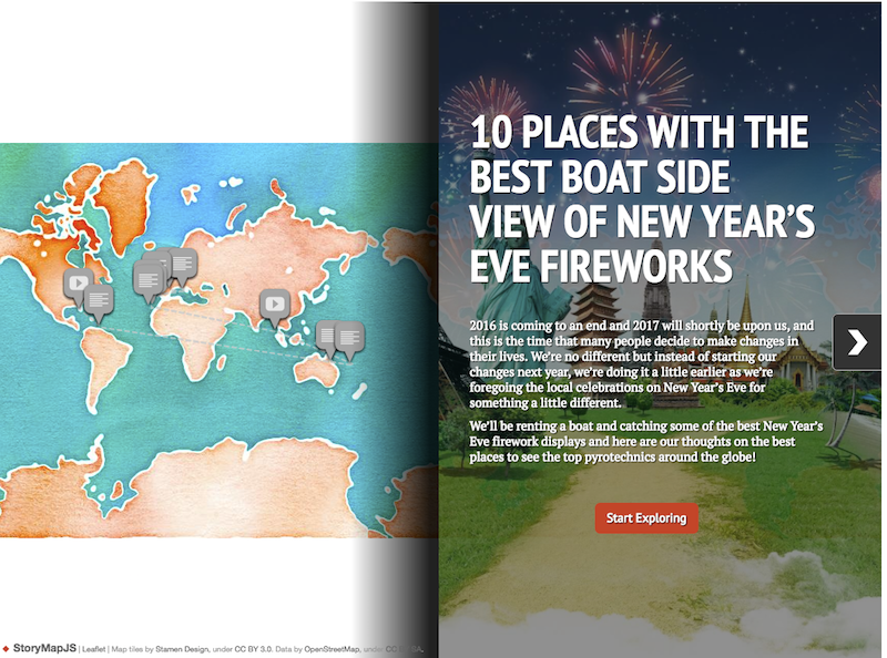 Sailology Interactive Map 10 Best Places to catch NYE fireworks from a boat