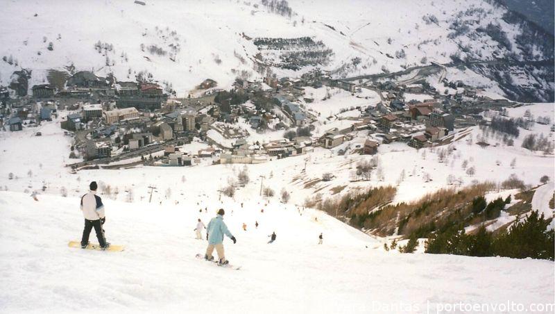 Ski resort France